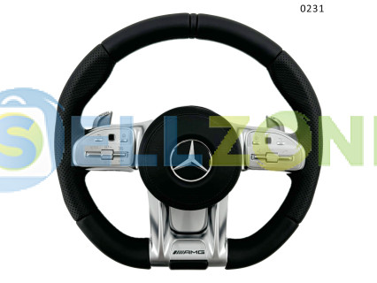 AMG Sports τιμόνι Nappa leather Mercedes A B C CLA CLS E G GLC GLS GLE - 0231